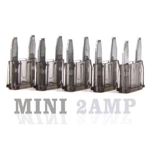 Miniatura 5 de 20 PC 2A Mini Fusible de Cuchilla, Fusible Automotriz para Camión de Coche