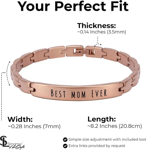 Miniatura 4 de Smarter LifeStyle Elegante pulsera de mamá para mujer, bonita pulsera ajustable para mamá, joyería de mujer, pulseras de madre para mujeres, regalos
