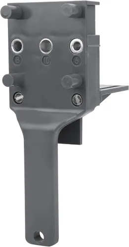 Miniatura 9 de 8 unids/set localizador de agujeros de perforación para carpintería, plantilla de clavija de clavija de conexión de tablero de madera, localizador