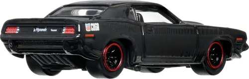 Miniatura 4 de Hot Wheels Coche de juguete, Fast & Furious a escala 1:64 Die-Cast 1970 Plymouth AAR Cuda para coleccionistas inspirados en la franquicia