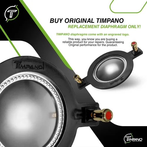 Miniatura 2 de Diafragma original de fábrica Timpano Tempesta TPT-RPDH2000 para controlador TPT-DH2000