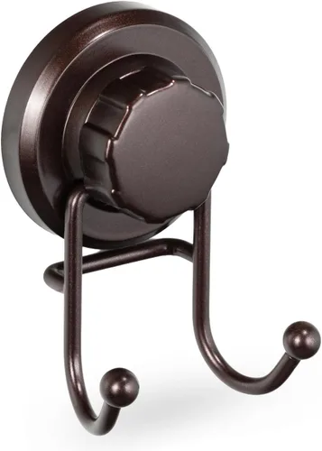 Miniatura 13 de HASKO Accessories - Potentes Ganchos con Ventosa de Succión al Vacío - Organizador para Toalla, Albornoz y Esponja - Fuertes Ganchos de Acero cromado