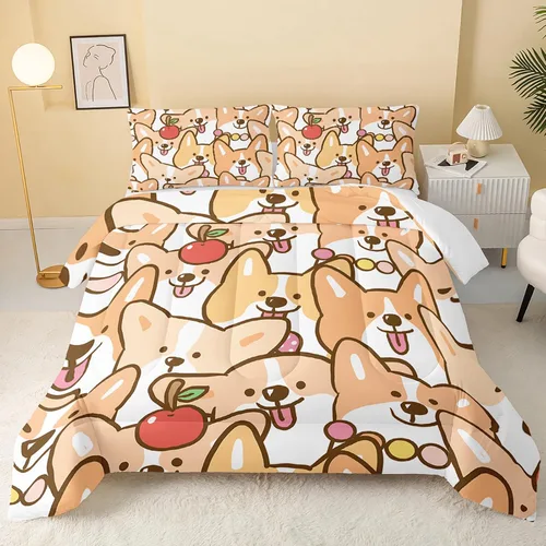 Miniatura 27 de QOOMO Juego de edredón de fútbol americano de 3 piezas, tamaño individual, juego de ropa de cama de fuego y agua para adolescentes, niños y niñas