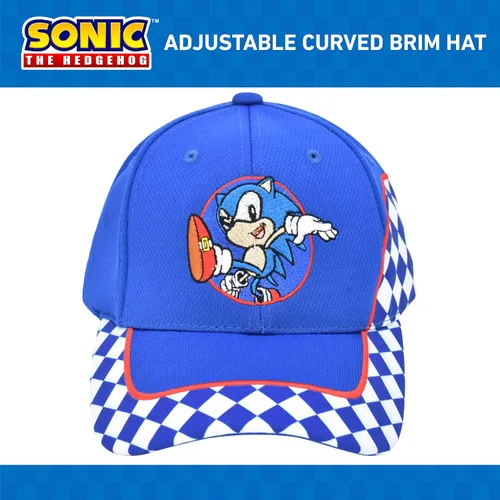 Miniatura 2 de Sonic The Hedgehog Baseball Cap, Kids Adjustable Baseball Hat