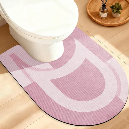 Miniatura 49 de ACCUMTEK Alfombrilla de Baño Ultra Delgada, Alfombrillas de Baño Antideslizantes con Respaldo Mejorado para Colocar Bajo la Puerta, Alfombras