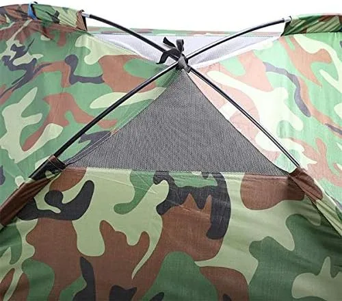 Miniatura 6 de Tienda de campaña para 3-4 personas, impermeable, pop-up para deportes al aire libre, con bolsa de transporte, protección UV, refugio solar