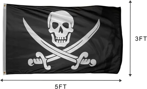 Miniatura 2 de Bandera de poliéster con ojales de latón de 3 x 5 pies