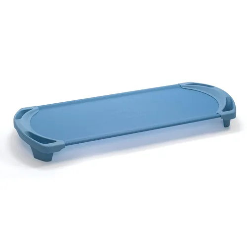 Miniatura 12 de Angeles SpaceLine - Juego de 4 catres para siesta para niños, guardería y preescolar, tamaño pequeño, color verde azulado Verde Azulado Verde
