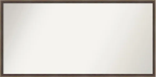 Miniatura 113 de Amanti Art Brown Bathroom Mirror for Over Sink, 23x41 Custom Made Hardwood Wedge Mocha Rectangle Vanity Mirror, Large Modern Wood Frame, Hangs