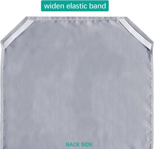 Miniatura 4 de Paquete de 10 sábanas para cuna para guardería, tamaño estándar, se adapta a cuna de 23 x 51 pulgadas, esenciales para guardería, sábana de cuna Gris