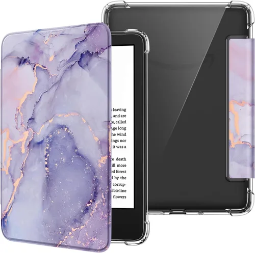 Miniatura 19 de Fintie Funda delgada para Kindle de 6 pulgadas (11ª generación - versión 2024/2022), ultra transparente, suave, flexible, transparente, cubierta
