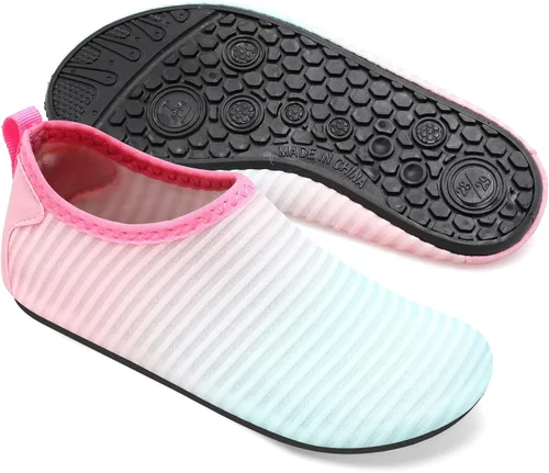 Miniatura 3 de Joinfree - Zapatos acuáticos de natación para niños y niñas, calcetines acuáticos de secado rápido, zapatos con sensación de pies descalzos