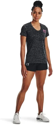 Miniatura 5 de Under Armour Freedom Tech - Camiseta de manga corta con cuello en V para mujer