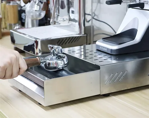 Miniatura 7 de DIBTSA Cajón de caja de café expreso, capacidad de 2.5 L, contenedor desmontable de acero inoxidable, para el hogar, oficina, restaurante