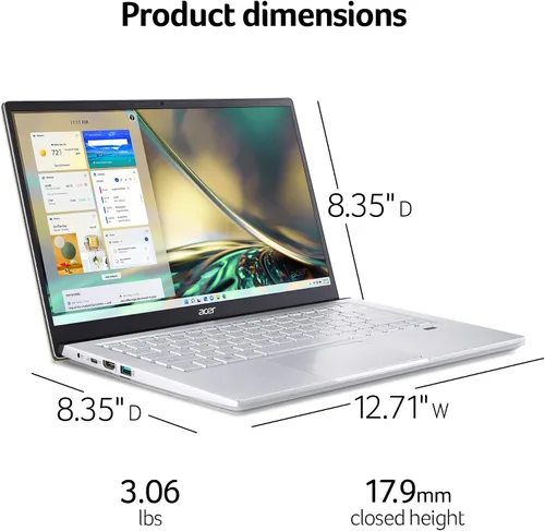 Miniatura 9 de acer Swift X SFX14-42G-R607 Creator Laptop 14 pulgadas Full HD 100% sRGB AMD Ryzen 7 5825U GPU NVIDIA RTX 3050 Ti Laptop 16GB LPDDR4X