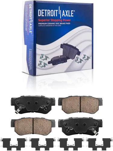Miniatura 37 de Detroit Axle - Pastillas de freno traseras para Kia Sportage 2017-2022, Hyundai Tucson 2016-2021, pastillas de freno de cerámica 2018 2019 2020