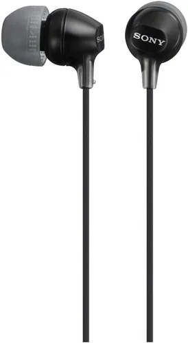 Sony MDREX15LP - Auriculares intrauditivos, color negro, número de modelo: MDREX15LP/B (paquete de 2)