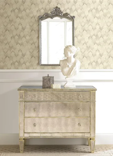 Miniatura 2 de Rachel Zoe Papel tapiz autoadhesivo Gold Greer