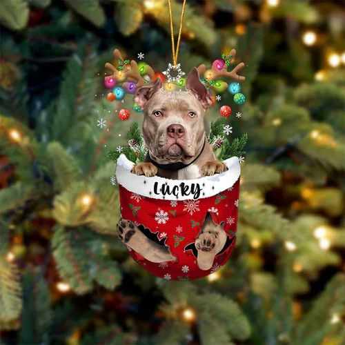 Miniatura 94 de Adorno de Navidad personalizado para perro Airedale Terrier en bolsillo de nieve, adorno para árbol de Navidad, idea de regalo para amantes