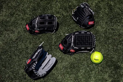 Miniatura 6 de Rawlings Serie de guantes de sóftbol de lanzamiento lento RSB Béisbol/Softbol Múltiples estilos