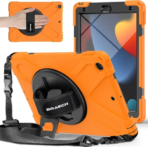 Miniatura 20 de BRAECNstock - Funda para Apple iPad de 9ª/8ª/7ª generación, de 10.2" 2021/2020/2019, funda protectora a prueba de golpes para iPad de 10.2 pulgadas