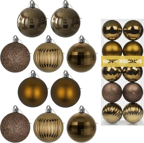 Miniatura 98 de Bolas de Navidad Grandes de 3.2" en Azul Bebé - Adornos para Árbol de Navidad, Bolas Colgantes Inastillables para Cumpleaños, Halloween, Boda