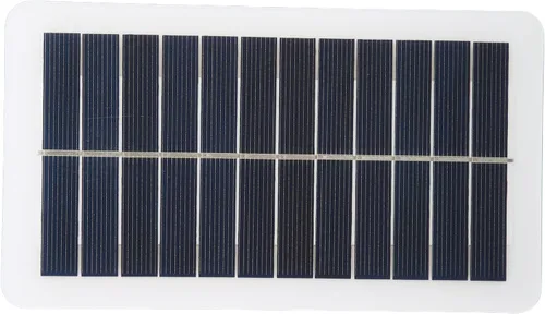 Miniatura 3 de Cryfokt mini panel solar de 5V 2W 400mA, cargador solar USB, resistente al calor, estilo moderno, eficiencia