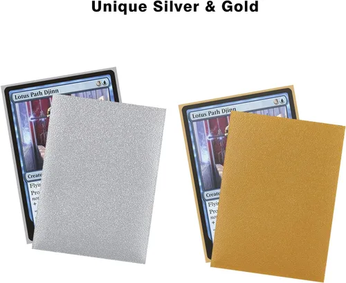 Miniatura 3 de 1000 unidades de fundas para cartas MTG, fundas transparentes delanteras con parte trasera texturizada, protectores de mazo de cartas