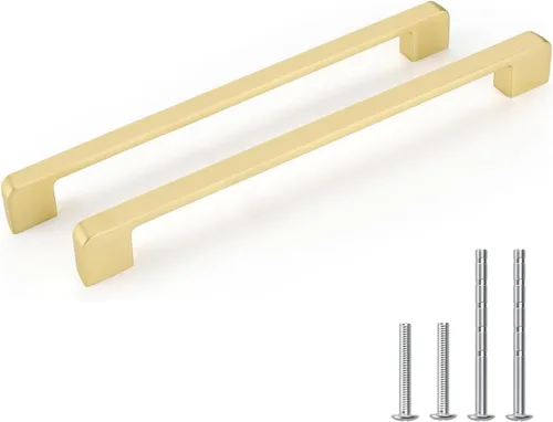 Miniatura 13 de Paquete de 5 tiradores para gabinete de 3–3/4 pulgadas, color negro mate, manijas negras para cajones, manijas para alacena de cocina, herrajes