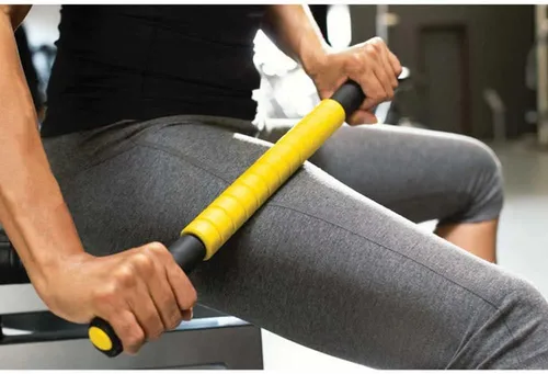 Miniatura 3 de SKLZ Barra de masaje Palo de masaje de rodillo muscular de mano para terapia física