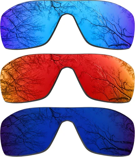 Miniatura 12 de ToughAsNails Juego de 3 lentes polarizadas de repuesto para gafas de sol Oakley Dart