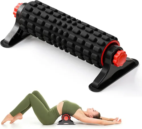 Miniatura 3 de XL IT Band - Rodillo de espuma firme con soporte de resistencia, 17 pulgadas, rodillo de ejercicio para problemas de banda de TI, masaje muscular