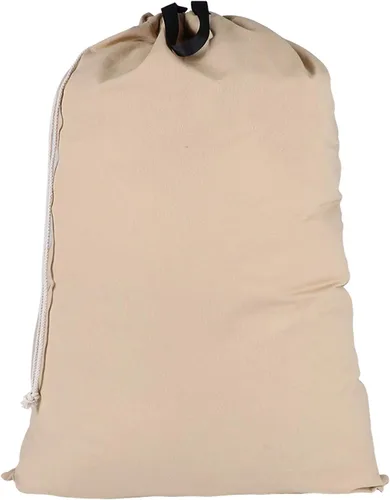 Miniatura 20 de Bolsa de lavandería SWISSELITE con asa y cordón, bolsa de lavandería grande y resistente, 28 x 40 pulgadas, bolsa de ropa sucia de viaje