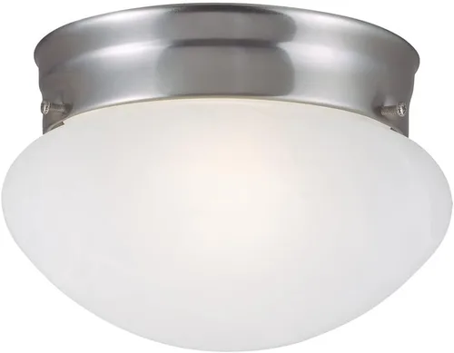 Miniatura 15 de Design House Millbridge Dome - Lámpara de techo interior de 9-1/4 pulgadas de diámetro, para dormitorio, pasillo, closet y comedor, cristal