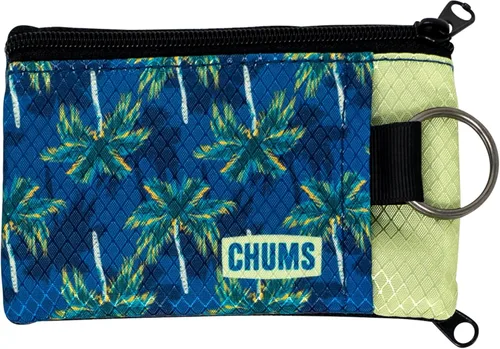 Miniatura 14 de Chums Surfshorts - Cartera minimalista ligera con cremallera y ventana de identificación transparente, resistente al agua con llavero