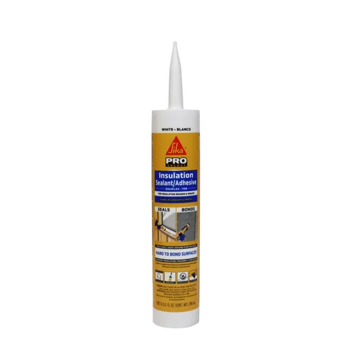 Sika Sellador y adhesivo de aislamiento flexible, color blanco