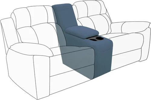 Miniatura 65 de Easy-Going - Funda elástica para sofá reclinable y sofá cama, 6 piezas, protector de muebles, suave, parte inferior elástica, tela jacquard