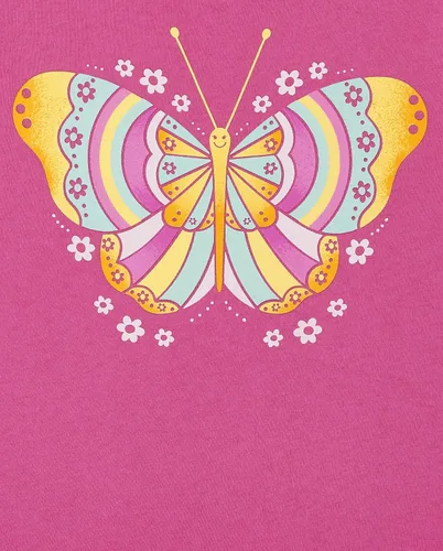 Miniatura 23 de The Children's Place Baby-Girls and Toddler Unicorns,Butterflies,Trends Short Sleeve Graphic T-Shirts,3 Pack