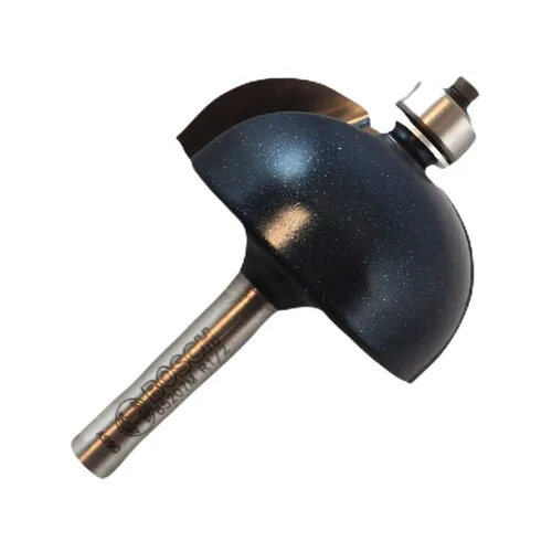 Bosch 85207MC Broca de enrutador de cala con punta de carburo de 1/2 pulgada x 5/8 pulgadas