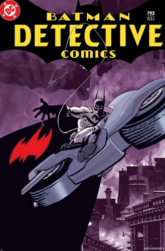 Miniatura 9 de Trends International DC Comics Batman - Póster de Batman Detective Comics #792 Versión enmarcada de caoba
