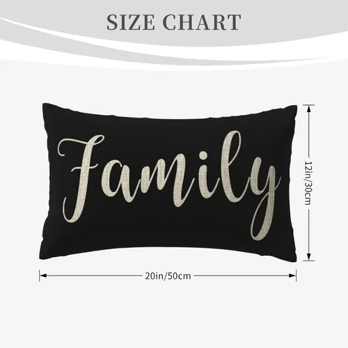Miniatura 6 de NIDITW - Funda de cojín para sofá, decoración oblonga, 12.0 x 20.0 pulgadas