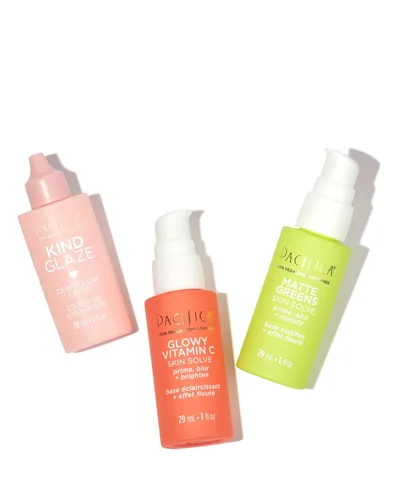 Miniatura 9 de Pacifica Glowy Vitamin C Skin Solve Primer – Suero facial iluminador con vitamina C, ciruela Kakadu y escualano, hidrata y alumbra, vegano y libre