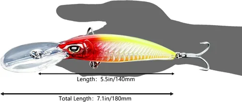 Miniatura 2 de OSP - Coleciones de señuelos de agua dulce y salina – Stripers, GT, contrabajo de boca grande, Smallies, lucio, almizclado, popper de agua superior