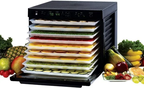 Miniatura 4 de Paquete de 9 hojas de deshidratador de alimentos reutilizables de teflón Dupont para Excalibur 2500, 2900, 3500, 3900 o 3926t. La hoja mide 14 x 14