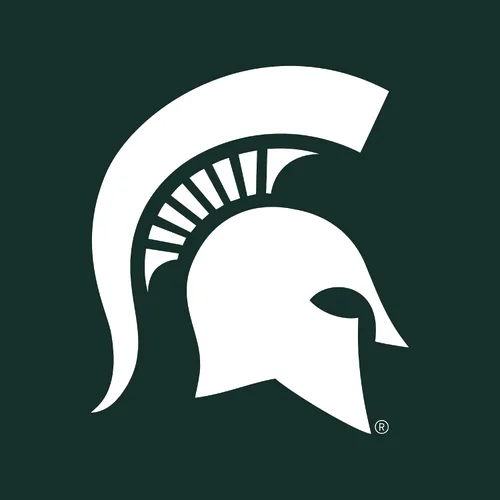 Miniatura 2 de NCAA Camiseta de manga larga con doble impresión, color del equipo, universidad michigan state spartans forest