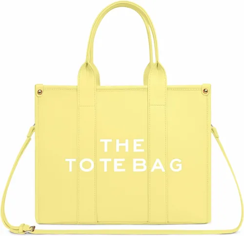NPBAG The Tote Bag para mujer, bolso de piel sintética con cremallera, bolso de hombro cruzado para viajes, escuela, trabajo, bolso de moda con asa