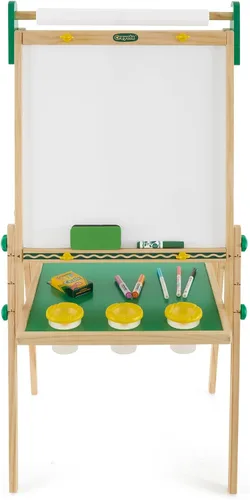 Miniatura 11 de Crayola Mini Caballete de Arte de Madera para Niños y Suministros, Juguetes para Niños Pequeños, Regalo para Niños, Edades 3, 4, 5, 6