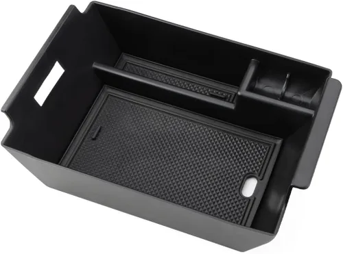 Miniatura 7 de MARCHFA Organizador de consola central compatible con Benz GLE 350 450 W167 53 AMG 2020-2023 2024 2025 2026 Accesorios para reposabrazos GLS 450