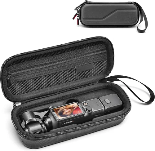 Miniatura 9 de STARTRC PHOTO Estuche de transporte de doble capa para DJI Osmo Pocket 3/para Xtra Muse, bolsa de almacenamiento dura portátil ligera con correa