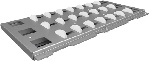 Miniatura 3 de Hestan Parrilla integrada de gas natural de 58000 BTU de 30 pulgadas de ancho con sistema de quemador enrejado, quemadores infrarrojos y asador
